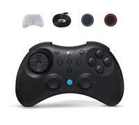 GuliKit Elves 2 Pro Manette Sans Fil pour Switch 1/2, PC, Android, iOS, Joysticks à Effet Hall, Rotary Rumble, Gyroscope 6 axes, Autonomie de 20 Heures, D-Pad (Rétro)