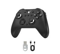 GuliKit ES MAX Manette de jeu, Bluetooth & Câble | Pour PC/Steam/Switch/Android, sticks TMR, doubles gâchettes, boutons arrière, réveil Switch 2 & gyro, adaptateur polyvalent