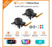 GuliKit - Joystick de détection TMR pour remplacement JoyCon, bâton sans dérive pour Nintendo Swicth/OLED/Lite, réparation d'accessoires de jeu No Tools