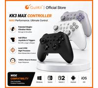 GuliKit KK3 MAX contrôleur NS39 KingKong 3 manette de jeu avec manettes à effet Hall déclencheurs pour Windows Nintendo Switch 2 Android iOS Black
