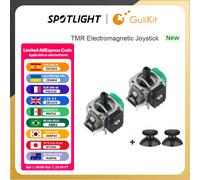 GuliKit TMR Joystick avec capuchon de bâton pour PS4 PS5/PS5 Edge manette de jeu pour Switch Pro Xbox série contrôleur jeu accessoires réparation For PS5