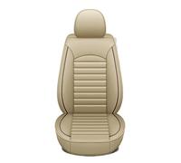 GULIMAXO Housse de Siege Auto pour Honda S2000 1999-2009 AP1 AP2, Cuir Synthétique Protection Complète, Compatible Airbag Respirant Banquette Arrière Rétractable et Divisée Antidérapant,E-Beige