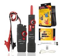 GuliTech Network Cable testers NOYAFA NF-826/NF-822/NF-820 High Voltage Wire Tracker Portable Telephone Cable Locator Underground Pipe Detector Professional Cable Finder(NF-820)