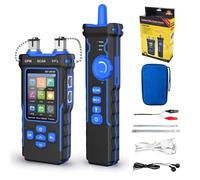 GuliTech Network Cable testers NOYAFA NF-8508 Network Cable Tester Optical Wire Meter Tracer LCD Digital Rechargeable Network Line Finder(NF-8508)