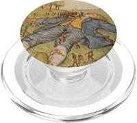 Gulliver's Travels - Attaché par Les Lilliputiens PopSockets PopGrip pour MagSafe