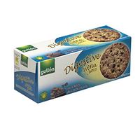 Gullón, Biscuits Digestives, Biscuits Complet Avoine Froment et Gouttes de Chocolat Noir, 425 gr x 3 Sachets
