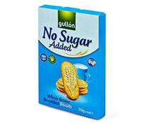 Gullon Lot de 5 boîtes de biscuits pour petit-déjeuner sans sucre ajouté