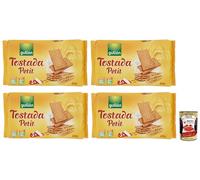 Gullón Petit Tostada Lot de 4 biscuits traditionnels 400 g Chaque paquet contient 3 portions de 133,3 g + 400 g Gourmet Italian Gourmet Polpa di Pomodoro Boîte de 400 g