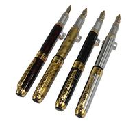 Gullor 4 pièces dans la série 250 stylo plume en 4 couleurs avec pochette stylo original et 5 couleurs cartouche d'encre