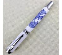 Gullor Advanced Jinhao 950 Stylo roller en céramique Motif dragon Bleu et blanc