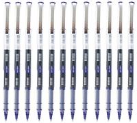 Gullor AIHAO bâton roulant stylos à bille, 0.5mm Point, encre bleue, paquet de 12 (AH 2001)