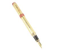Gullor Deluxe 3D Golden dragon chinois Fountain Pen avec vis dans le style d'encre Converter
