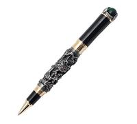 Gullor Dragon chinois sculpté en 3D avec stylo roller en jade