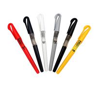 Gullor Jinhao Stylo-plume Requin Pointe Fine Lot de 6 Couleurs Bonbon Fourniture Scolaire Cadeau Papeterie Swan 2 (Set of 6)