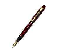 Gullor Jinhao x450 Stylo plume Rouge foncé Twist et doré