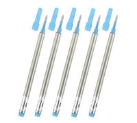 Gullor recharges spirale vis recharges s'adaptent Jinhao roller, encre bleue, 0.7mm, un ensemble de 10 PCS