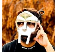 Gulvintilabcal MF DOOM Masque Médiéval en acier forgé à la main pour Halloween