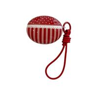 GULVQYF Coque pour Huawei Freebuds 6i avec chaîne, beau design de style artistique, protection complète anti-chute, coque souple pour femmes féminines (A)
