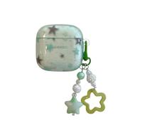 GULVQYF Coque pour Huawei Freebuds SE 2/3, motif fleurs et étoiles transparentes, coque de protection pour écouteurs Freebuds se2, accessoire pour écouteurs Freebuds se 3 pour femmes et filles (étoile