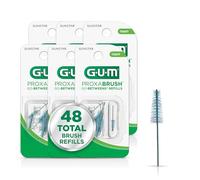 GUM - 10070942064122 Proxabrush Go-Betweens Interdental Brush Refills, Tight, 8 Count (Pack of 6)
