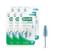 GUM - 10070942066140 Proxabrush Go-Betweens Lot de 8 recharges pour brosse interdentaire