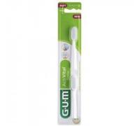Gum 4110 Tête De Brosse Activital Sonic Blanc Souple X2