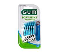 GUM 649 SOFTPICKS Advanced Small, 60 unités, Noir, Standard
