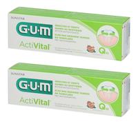 GUM® Activital Gel Dentifrice Dentifrice(S) 2x75 ml