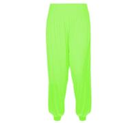 Gum & Berries Filles Sarouel Ali Baba Pantalon Lâche Casual Baggy Pantalon Danse Sportive Élastique Yoga Leggings Enfants Néon Évasé Déguisements Enfants Confortable Décontracté Taille Haute Pantalon