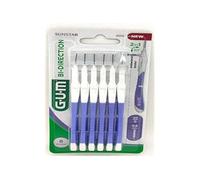 Gum Bi-Direction Brossettes Interdentaires 0,6mm 6 Pièces