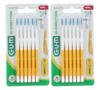 GUM® Bi-Direction Brossette interdentaire conique fine 1,4 mm Set(S) 2x6 pc(s)