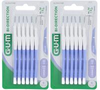 GUM® BI-DIRECTION Brossettes interdentaires 0,6 mm 2014 Set(S) 2x6 pc(s)