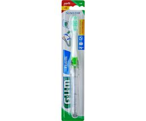 Gum Brosse A Dents Voyage Souple Compacte Soft 1 Pièce Nouveau (158)