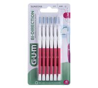 Gum Bi-Direction Brossette Interdentaire 1,2mm Fine 6 Pièces (2614)