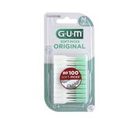 GUM Brossettes interdentaires Soft-Picks Original Medium - 100 unités