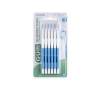 GUM Brossettes Interdentaires Bi-direction 0,9mm Boîte de 6