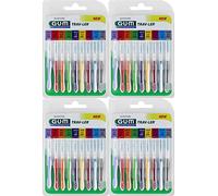 GUM Brossettes Travler Mixtes Lot de 4