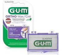 GUM - Cire orthodontique à la menthe avec vitamine E et aloe vera - 724RQD
