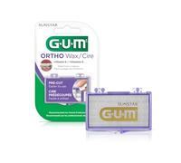 GUM - Cire orthodontique avec vitamine E et aloe vera pour appareils dentaires, fils et dentiers partiels - 723RQC