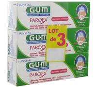 Gum Dentifrice Paroex 3x75ml