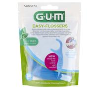 Gum Easy-Flossers fil dentaire menthe+ét. de voyage 30 pces