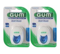 Gum® Easy flossers fil dentaire monofilament Set(S) 2x30 m