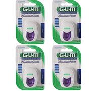 GUM Expanding Floss Fil dentaire légèrement ciré, 4 x 30 m (120 mètres), fil dentaire en peluche de Sunstar