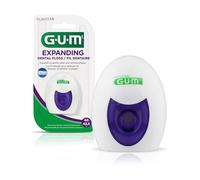 GUM® Expanding Floss Fil dentaire légèrement ciré en nylon 30 m