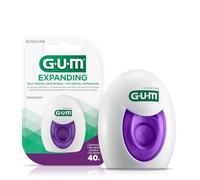 GUM® Expanding Floss Fil dentaire légèrement ciré en nylon 30 m