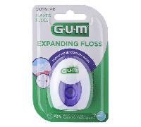 GUM® Expanding Floss Fil dentaire légèrement ciré en nylon 30 m