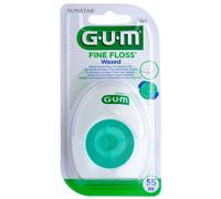 Gum® Fine floss fil dentaire cylindrique ciré Fil 55 m