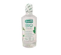 GUM GUM Bio-formule biologique 500 ml [Menthe biologique] [sans alcool] [Avec aloe vera qui protège vos ences] [saveur rafraîchissante] [Certifié biologique et végétalien]