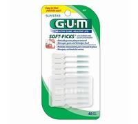 Gum Gum Soft-Picks Regular + Fluor - 40 Batonnets (N° 632)
