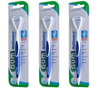 Gum HaliControl Lot de 3 brosses à langue